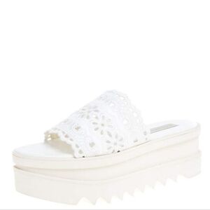Stella McCartney platform slides size 39.5 in VGUC